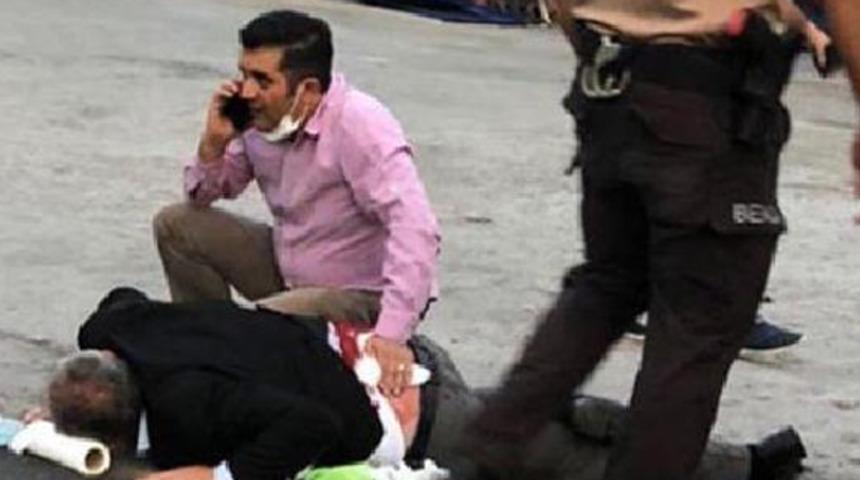 Kayseri'de şoke eden olay! Sokak ortasında sırtından vuruldu