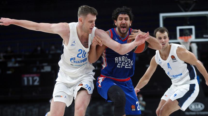 ÖZET | Anadolu Efes - Zenit maç sonucu: 69-73