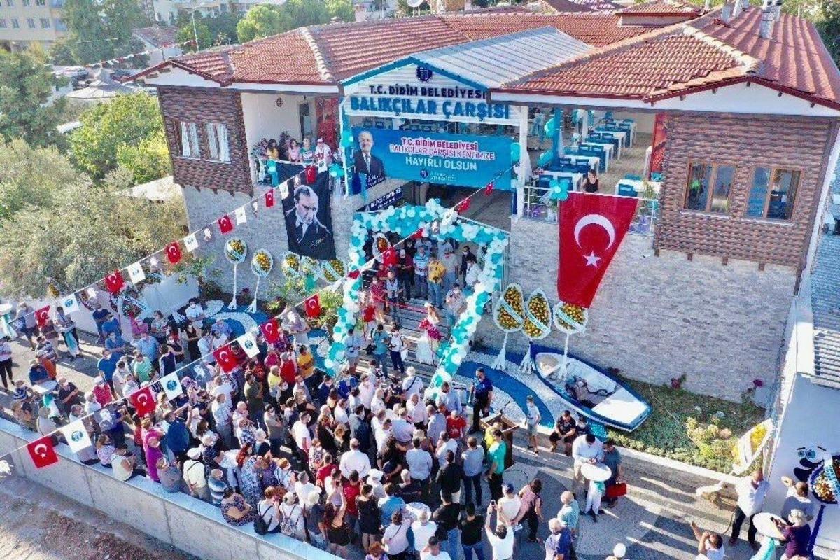 Didim&rsquo;de Balık&ccedil;ılar ve Manavlar &Ccedil;arşısı a&ccedil;ıldı