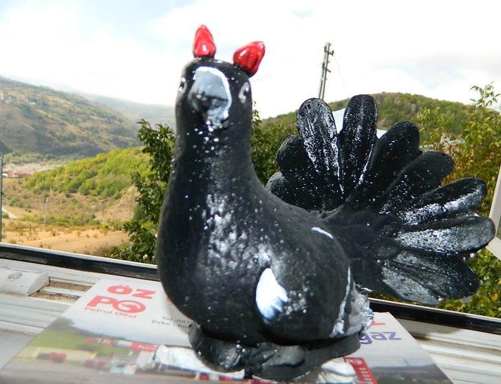 Posof’ta Huş Tavuğu ilçenin maketi oldu G3