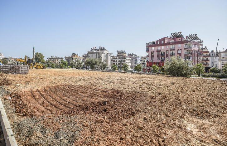 Kepez Belediyesi’nden Ünsal’a spor sahalı yeşil alan G5