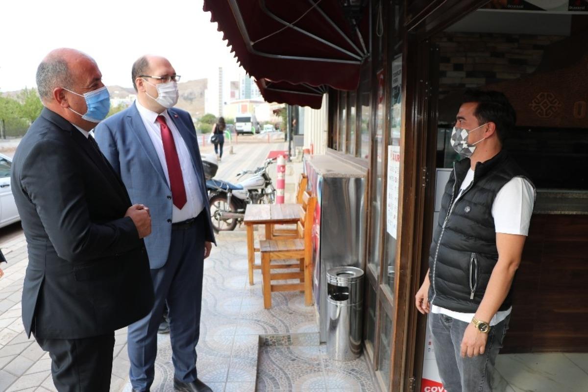 Yahşihan&rsquo;da korona vir&uuml;s denetimleri