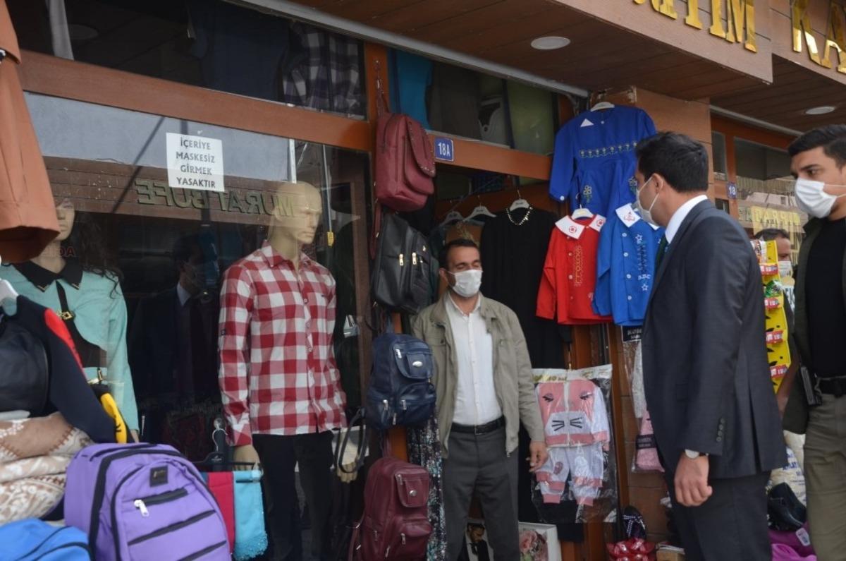 Kaymakam İlidi&rsquo;den korona vir&uuml;s denetimi