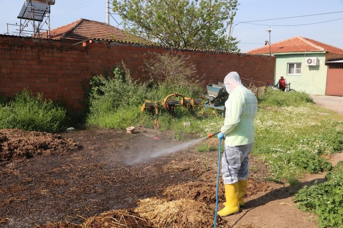 Efeler Belediyesi ila&ccedil;lama &ccedil;alışmalarına devam ediyor