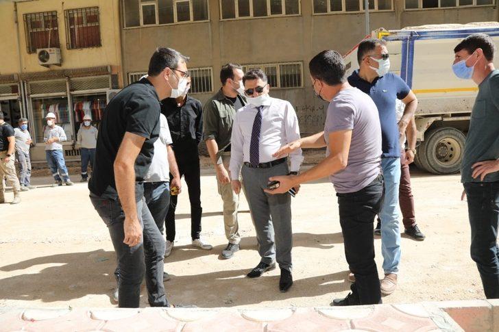 Kaymakam Çam yol yapım çalışmalarını inceledi G1