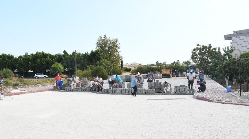Kemer Belediyesi&rsquo;nden &Ccedil;amyuva&rsquo;da &uuml;st yapı &ccedil;alışması