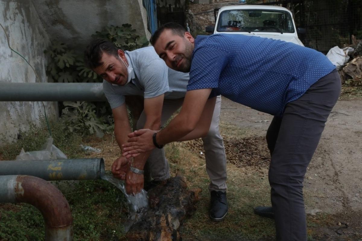 ASKİ Dağeymiri ve G&ouml;zpınar mahallelerinde yatırımlarına devam ediyor