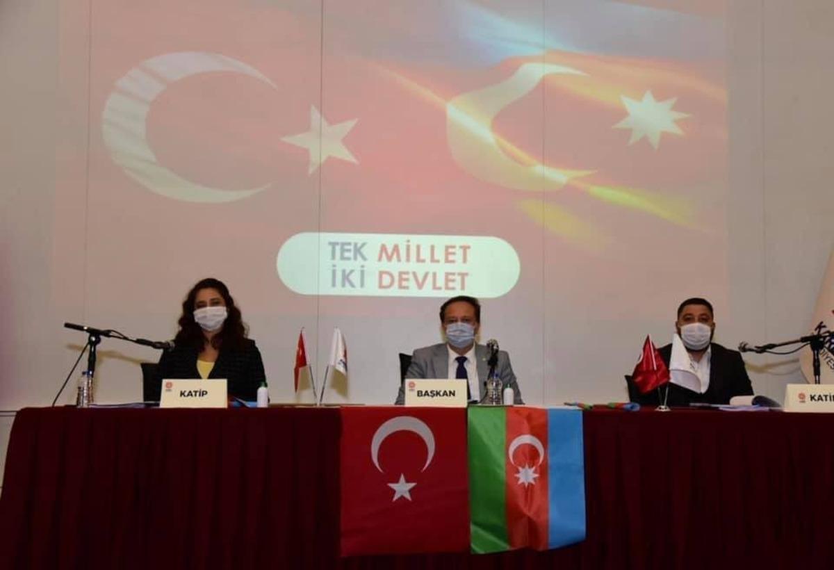 Karesi Belediye Meclisi&rsquo;nden Azerbaycan&rsquo;a destek