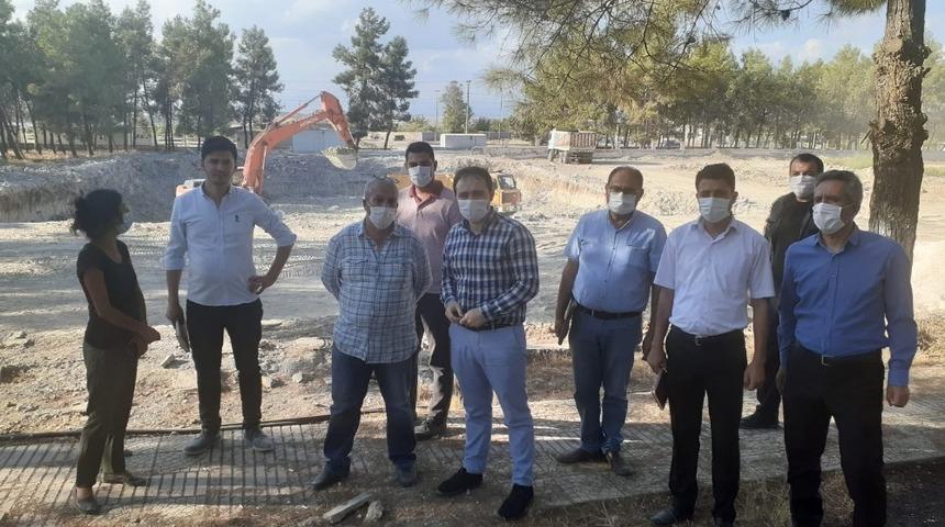 Samsat&rsquo;ta h&uuml;kumet konağı inşaatına başlandı