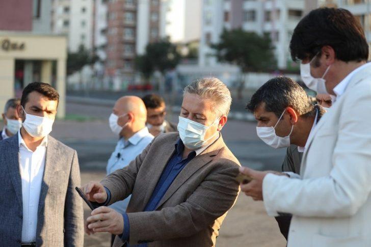 Başkan Palancıoğlu sahada tespit çalışmalarına devam ediyor G5