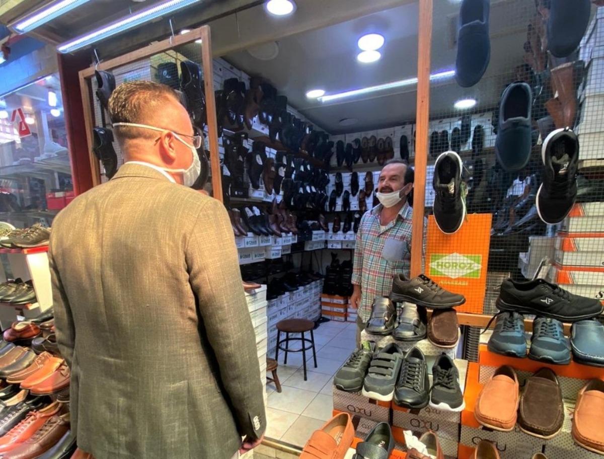 Başkan Işıksu, esnaf ziyaretlerine devam ediyor