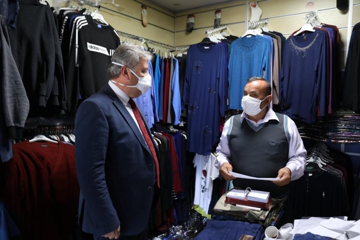 Melikgazi&rsquo;de maske, sosyal mesafe ve hijyen denetimi tam not aldı