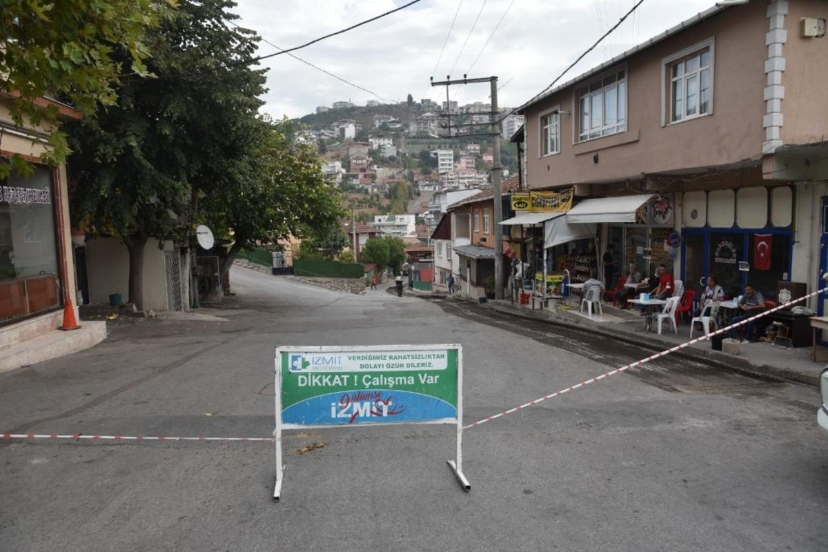 G&uuml;ltepe Namık Kemal Caddesi asfaltlandı