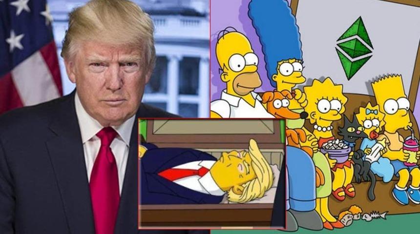 Bir kehanet daha gerçek mi oluyor? Trump’ın koronavirüse yakalanması akıllara The Simpsons’daki o sahneyi getirdi! 