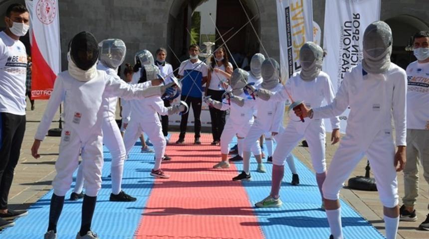 Avrupa Spor Haftası Malatya&rsquo;da dolu dolu ge&ccedil;ti