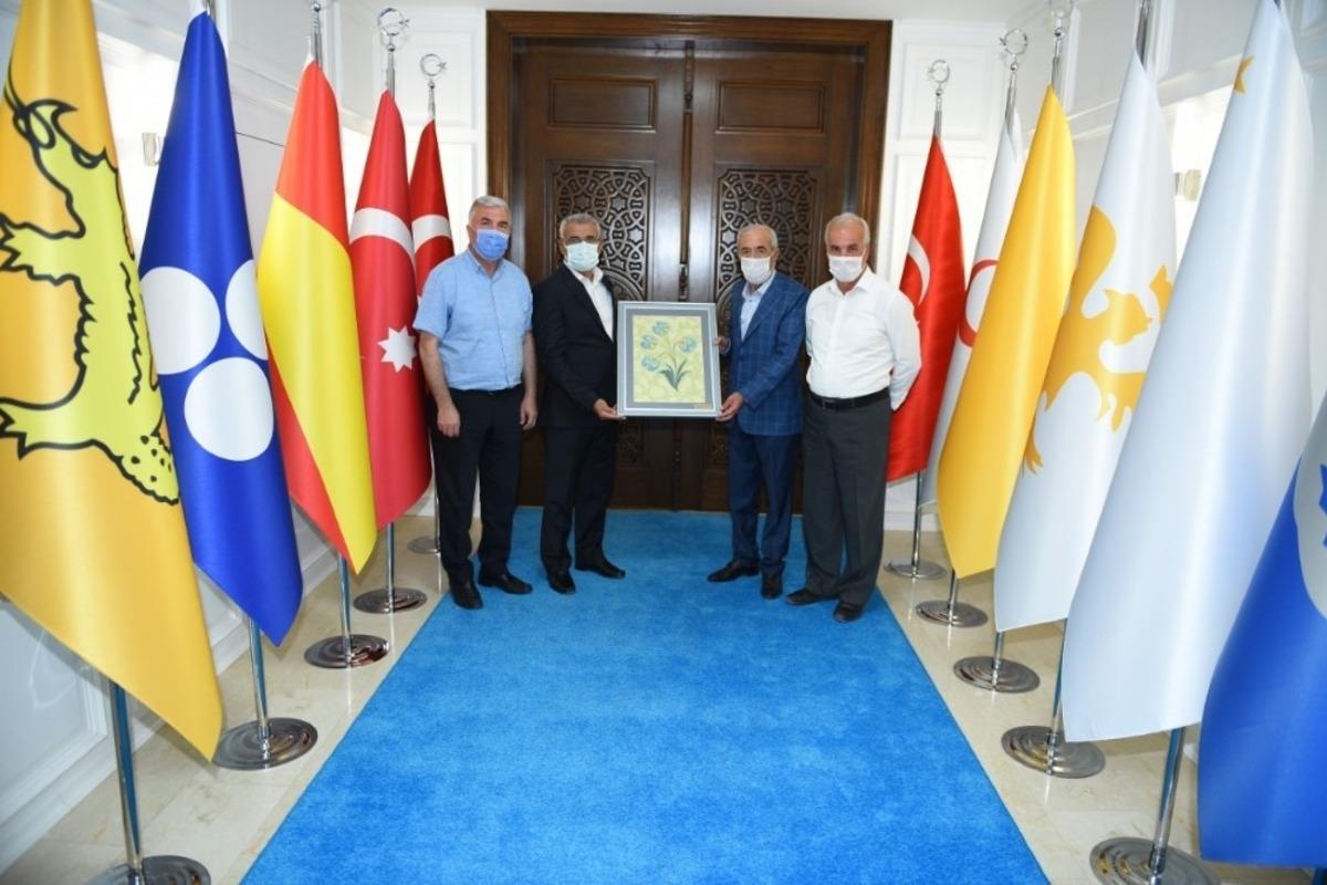 &Ccedil;elikhan&rsquo;dan Battalgazi&rsquo;ye &rsquo;kardeş belediye&rsquo; ziyareti