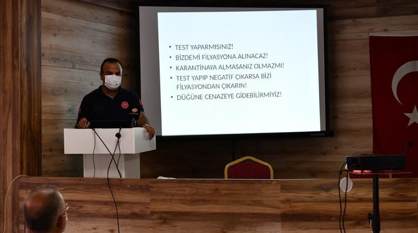 Isparta’da pozitif vakaların yüzde 10’u hastanede yatıyor