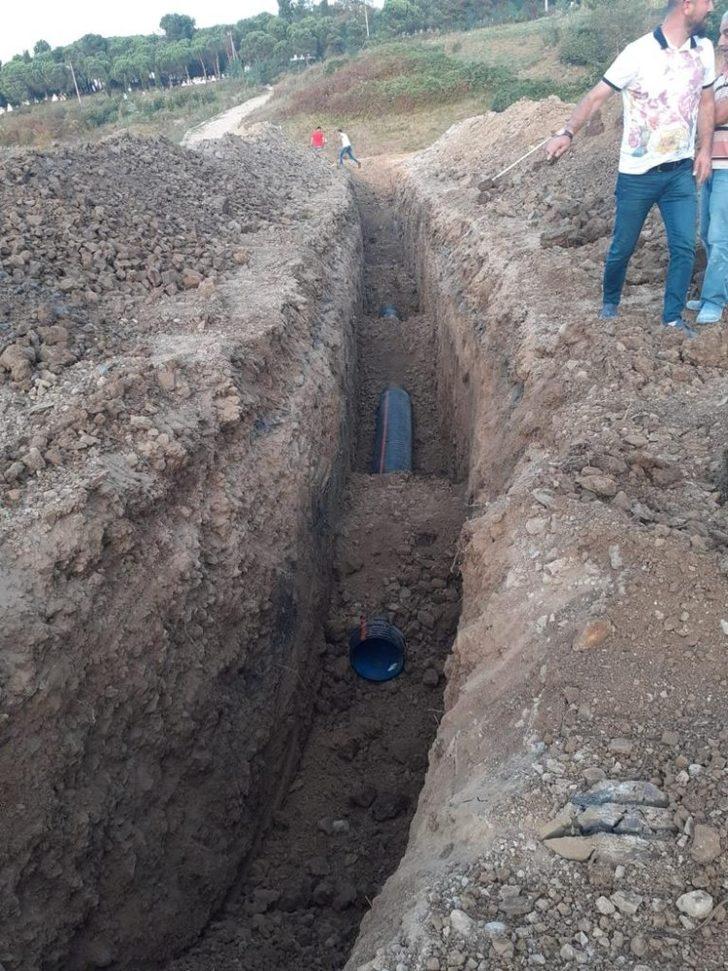 Alt yapı çalışmaları devam ediyor G5