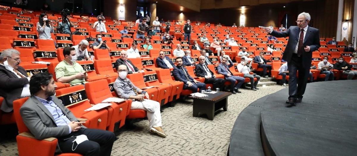 GA&Uuml;N Rekt&ouml;r&uuml; Prof. Dr. Arif &Ouml;zaydın, Gaziantep basınıyla bir araya geldi