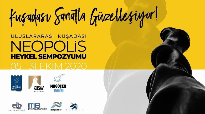 Kuşadası 1. Neopolis Uluslararası Taş Heykel Sempozyumu 5 Ekim&rsquo;de başlayacak