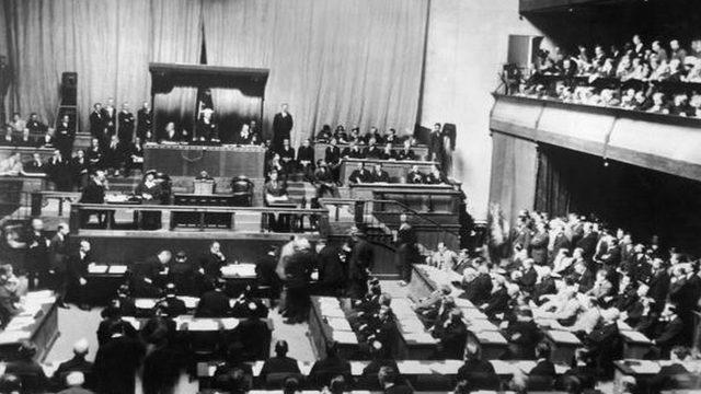 Milletler Cemiyeti'nin 1924'te Cenevre yaptığı toplantı