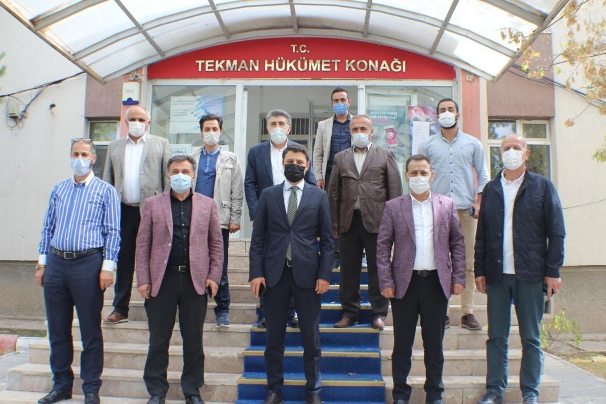 Yeni yatırımlar i&ccedil;in Tekman&rsquo;a &ccedil;ıkartma yaptılar