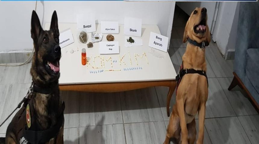 &Ccedil;anakkale&rsquo;de uyuşturucu operasyonu: 4 g&ouml;zaltı