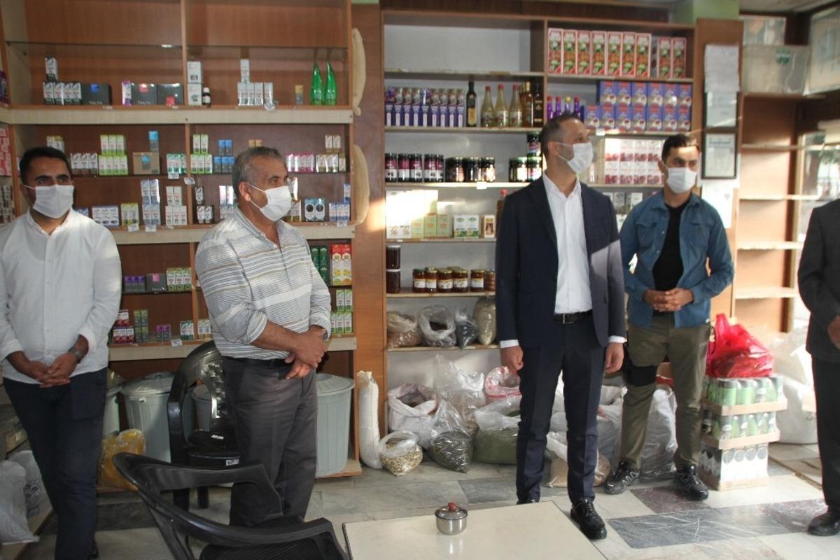 Malazgirt&rsquo;te korona vir&uuml;s tedbirleri denetimi