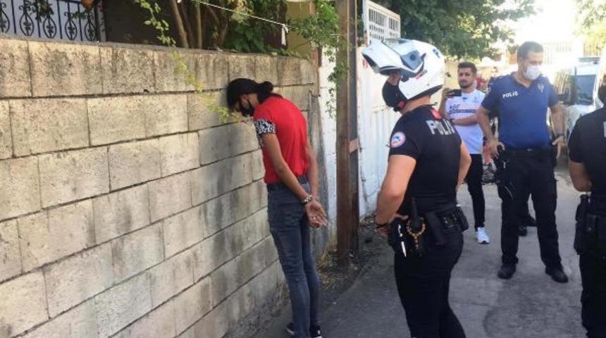 Maskesi olmadığı i&ccedil;in polisten ka&ccedil;tı, b&ouml;yle yakalandı