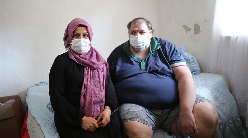 220 kiloya ulaştı, yeniden yürüyeceği günün hayalini kuruyor!