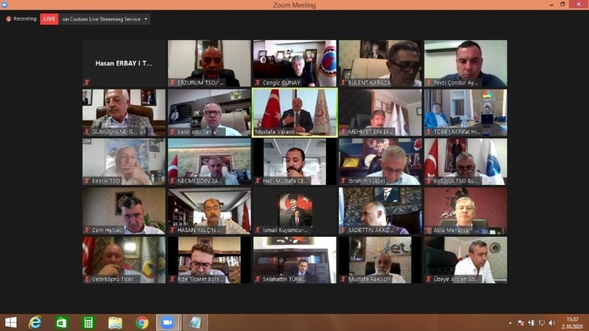Başkan Y&uuml;celik&rsquo;ten Bakan Varank&rsquo;a; &ldquo;6. B&ouml;lge destekleri devam etmeli&rdquo;
