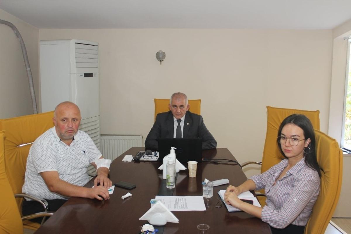 D&uuml;zce TSO Başkanı Şahin Karadeniz Odaları toplantısında konuştu