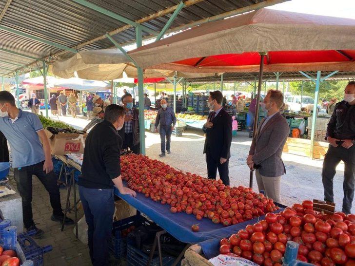 Altıntaş pazarı 3 hafta sonra tekrar açıldı G1