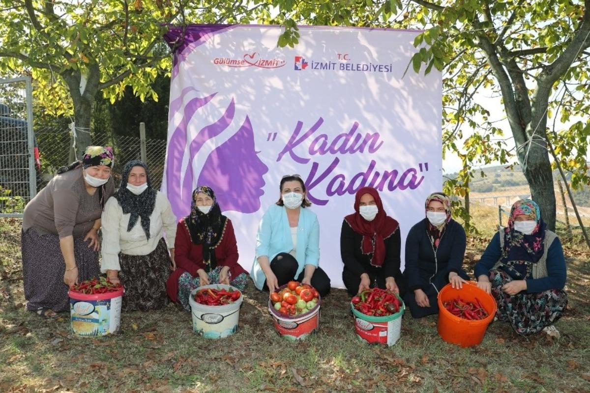 Karaabd&uuml;lbaki&rsquo;de &lsquo;Kadın Kadına&rsquo; dayanışma