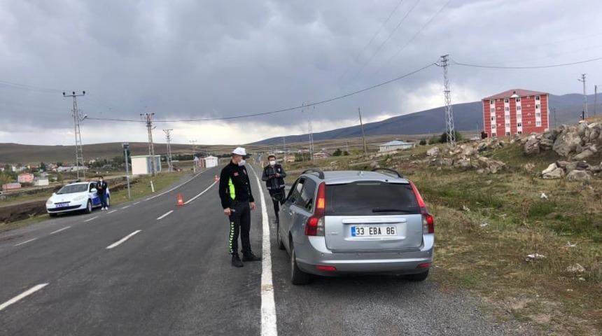 &Ccedil;ıldır&rsquo;da maske ve kemer denetimi