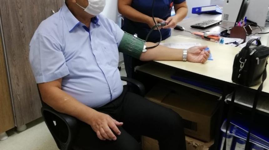 İSG kapsamındaki sağlık g&ouml;zetimleri devam ediyor