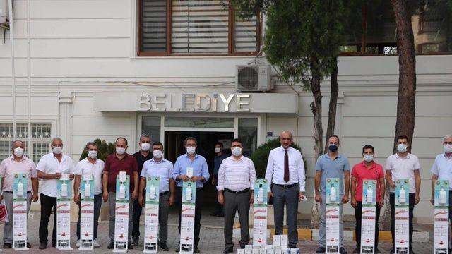 Kurtalan’da okullara hijyen malzemeleri dağıtıldı