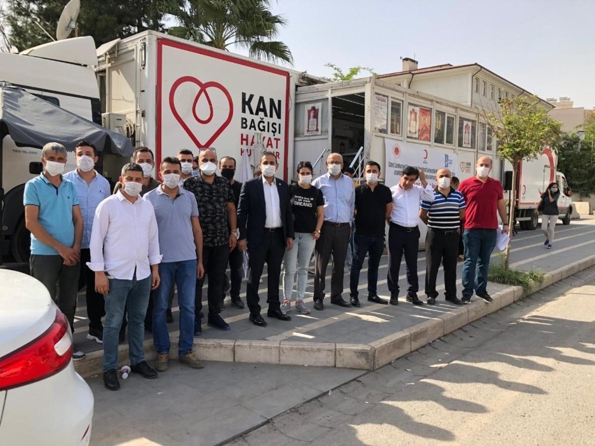 Sağlık-Sen Şırnak Şubesinden Kızılay&rsquo;a kan bağışı desteği