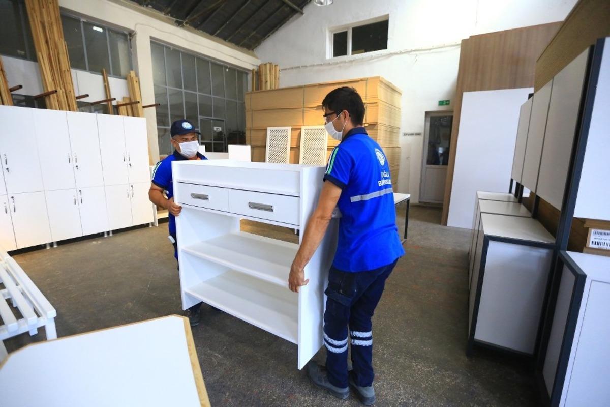 B&uuml;y&uuml;kşehir&rsquo;in Marangoz At&ouml;lyesi y&uuml;zde 69 tasarruf sağladı