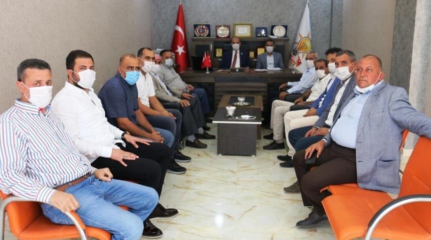 Yal&ccedil;ınkaya Ak Parti il&ccedil;e teşkilatını ziyaret etti