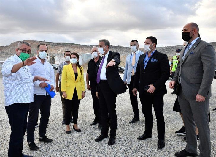 Vali Su, TÜİOSB arazisinde inceleme yaptı G2