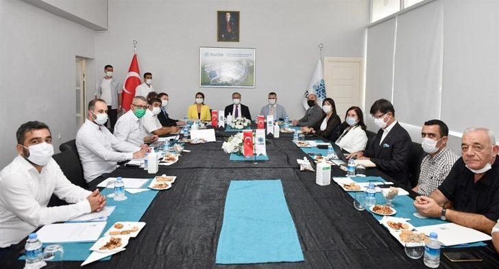 Vali Su, TÜİOSB arazisinde inceleme yaptı G3