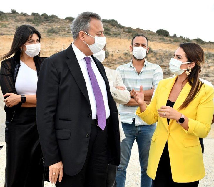 Vali Su, TÜİOSB arazisinde inceleme yaptı G4