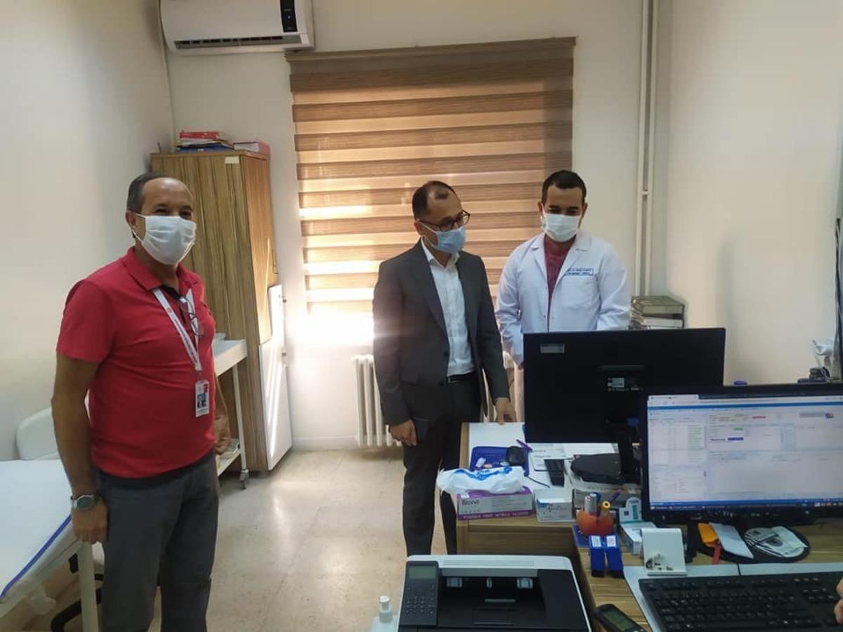 Kaymakam Avşar&rsquo;dan hastane ziyareti