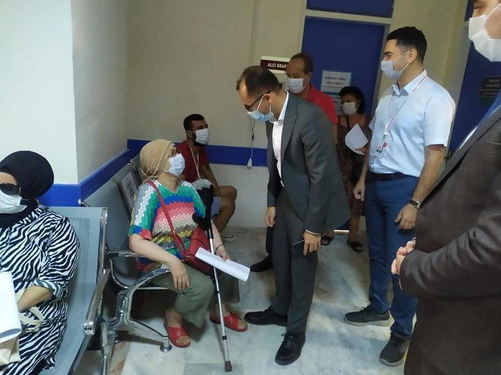 Kaymakam Avşar’dan hastane ziyareti G2