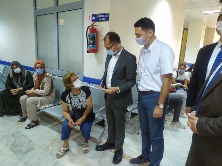 Kaymakam Avşar’dan hastane ziyareti G4