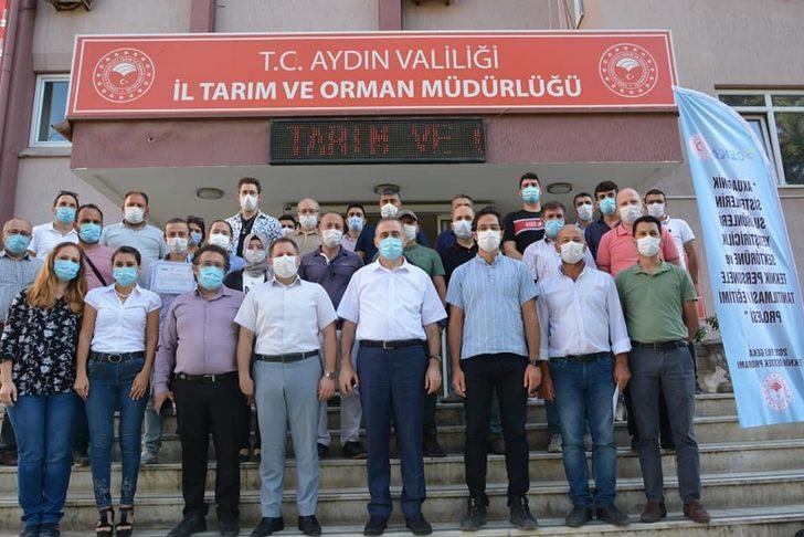 Aydın’da Akuaponik Sistemleri Eğitimi tamamlandı G1