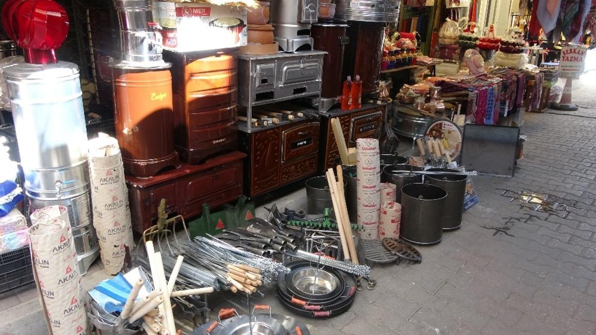 Havalar soğuyunca soba satışları hareketlendi