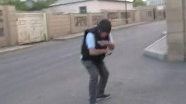 Ermenistan, Türk gazetecilerin bulunduğu bölgeyi bombaladı