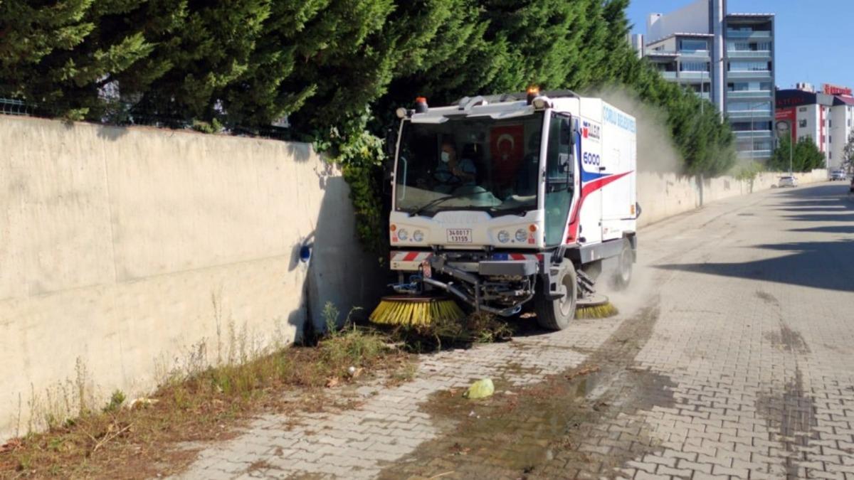 &Ccedil;orlu&rsquo;da temizlik &ccedil;alışmaları